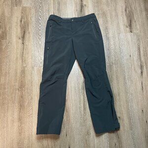 REI Womens Hiking Pants Size 8 P Camping Outdoors Tech Stretch Pockets Khaki